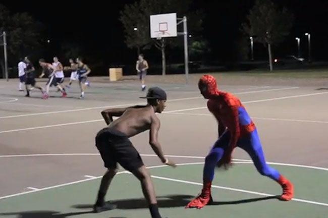 spiderman basketball 2