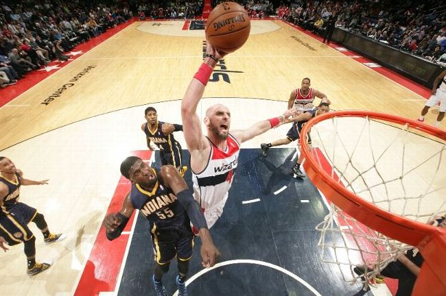 gortat wizards pacers
