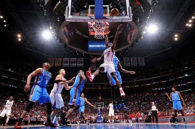 collison clippers thunder
