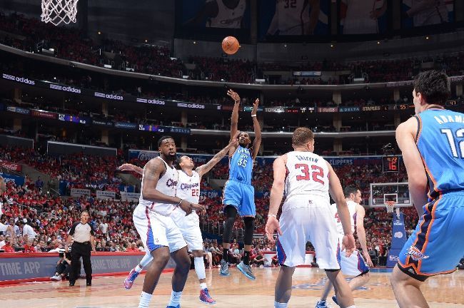 durant clippers thunder