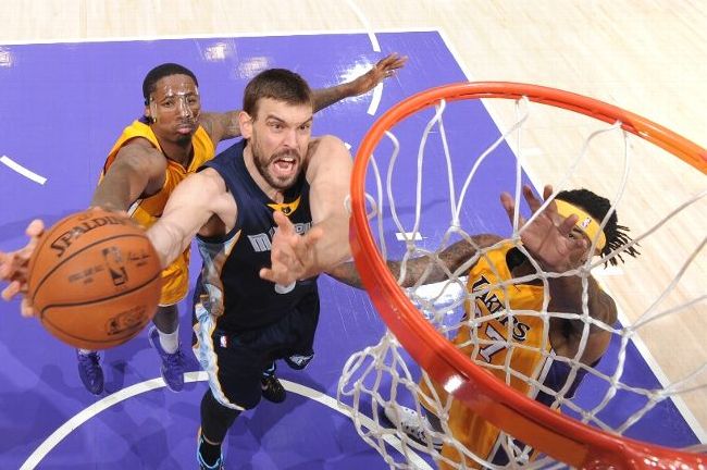 gasol lakers grizzlies