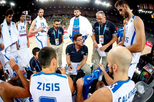 Eurobasket Greece Hellas Ethniki Andron Pagos Pagkos Katsikaris