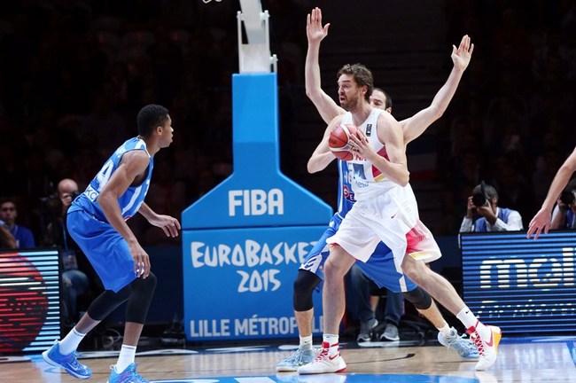 Gasol Antetokounmpo Eurobasket Greece Hellas Spain Ispania