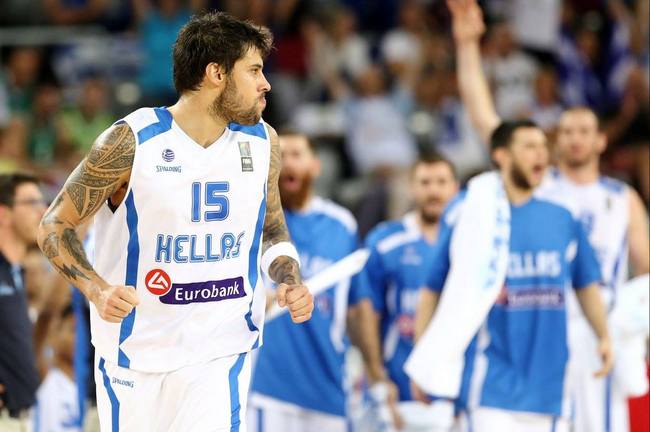 Giorgos Printezis Eurobasket Greece Hellas Ethniki Andron