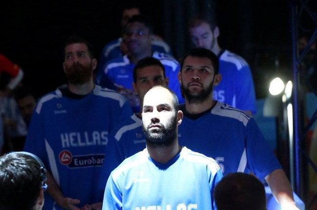 Greece Hellas Eurobasket Ethniki Andron Spain Ispania Parousiasi4