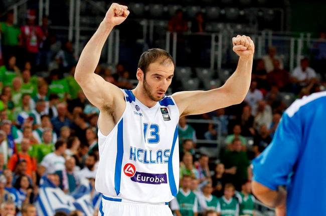 Kostas Koufos Eurobasket Greece Hellas Ethniki Andron