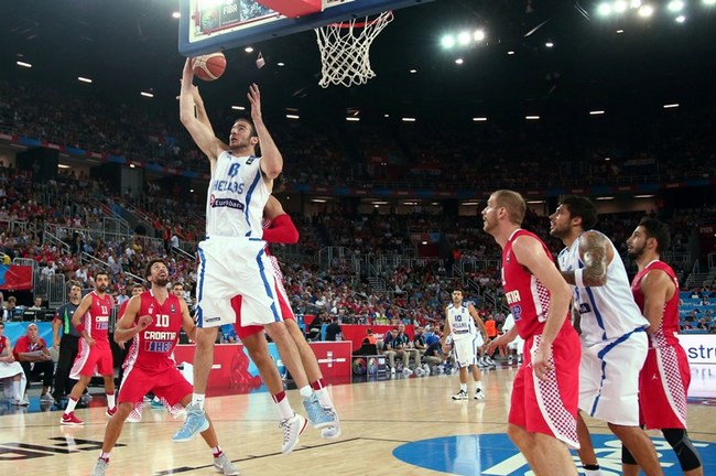 Kostas Koufos Greece hellas Eurobasket croatia