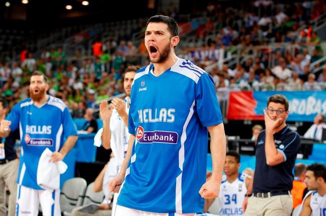 Kostas Papanikolaou Eurobasket Greece Hellas
