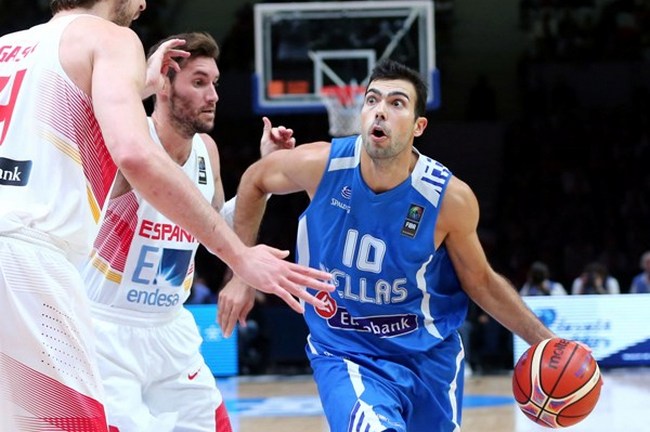 Kostas Sloukas Eurobasket Greece Hellas Spain Ispania
