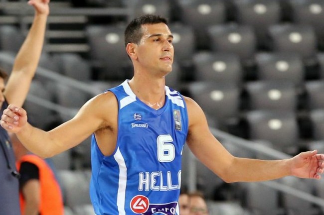 Nikos Zisis Eurobasket Greece Hellas Georgia