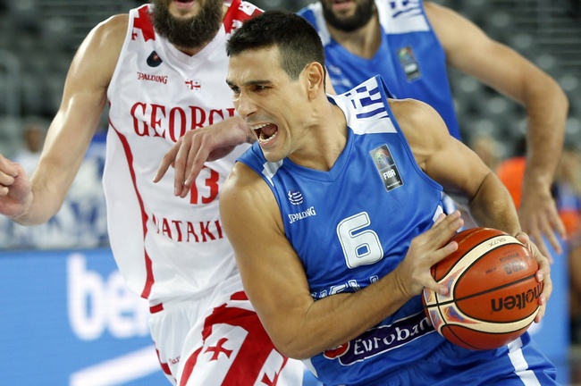 Nikos Zisis Eurobasket Greece Hellas Georgia1