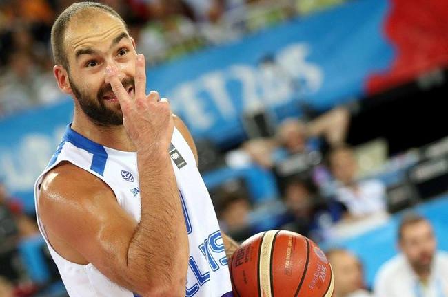 Vasilis Spanoulis Eurobasket Greece Hellas Ethniki Andron
