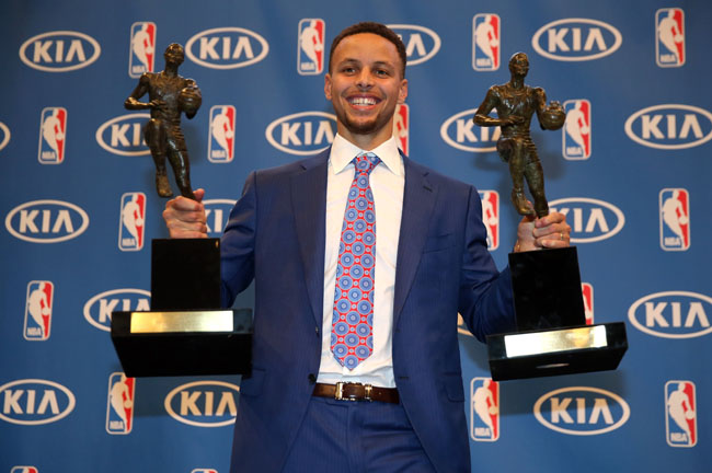 Steph Curry 1st unanimous NBA MVP