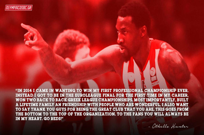othelo hunter quotes olympiacos