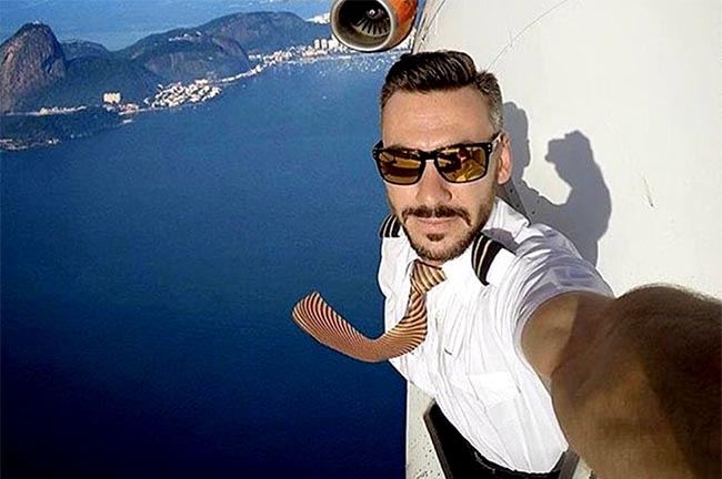 selfie pilotos