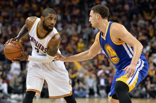 kyrie irving klay tompson