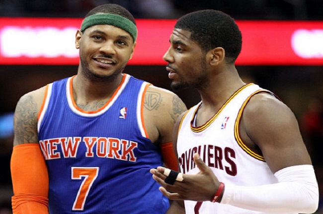 carmelo anthony kyrie irving
