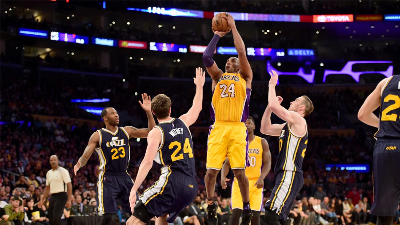 Kobe Bryant Utah Jazz Los Angeles Lakers