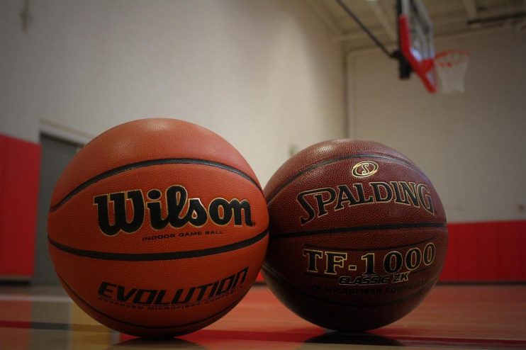 Wilson Evolution and TF 1000 Basketballs