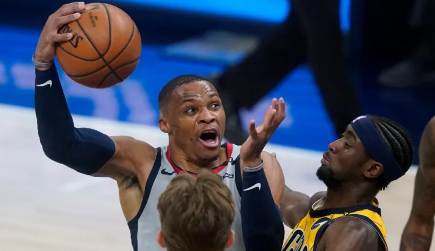 rusell westbrook wizards pacers