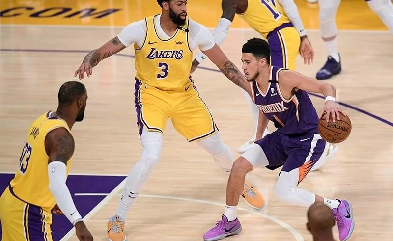 devin booker suns lakers