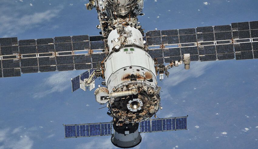 international space station REUTERS