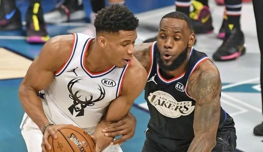 LeBron James and Giannis Antetokounmpo have selected their NBA All Star picks 1239075 1